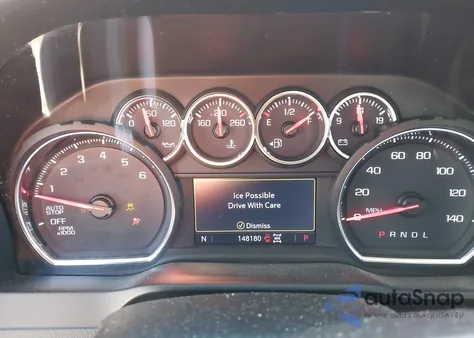 2019 Chevrolet Silverado 1500 Rst из США, поврежденный, VIN 1GCUYEED9KZ214468